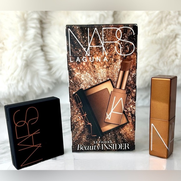 NARS Other - NARS Laguna Mini Set ~ Bronzing Powder 2.5g + Afterglow Lip Balm 1.1g ~ NIB